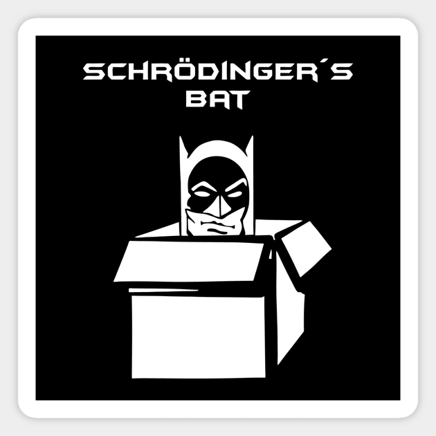 Schrodinger Bat Magnet by BrotherAdam